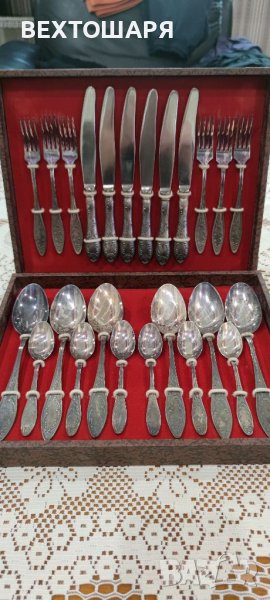 Невероятен Руски Комплект Прибори за Хранене , снимка 1