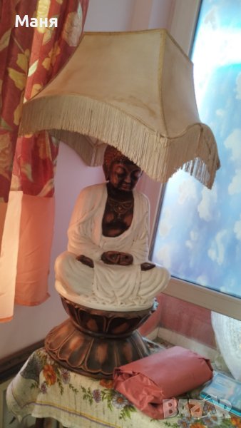 Голяма нощна лампа Буда, снимка 1