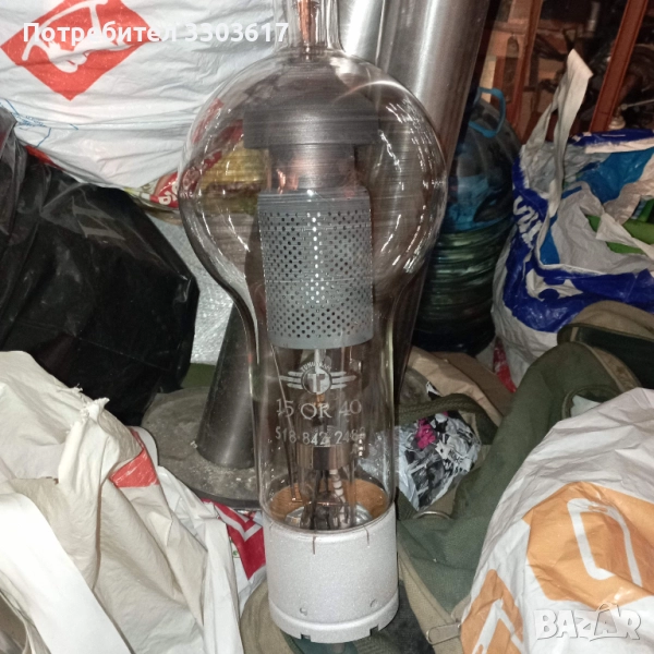 15QR40  мощен триод, снимка 1