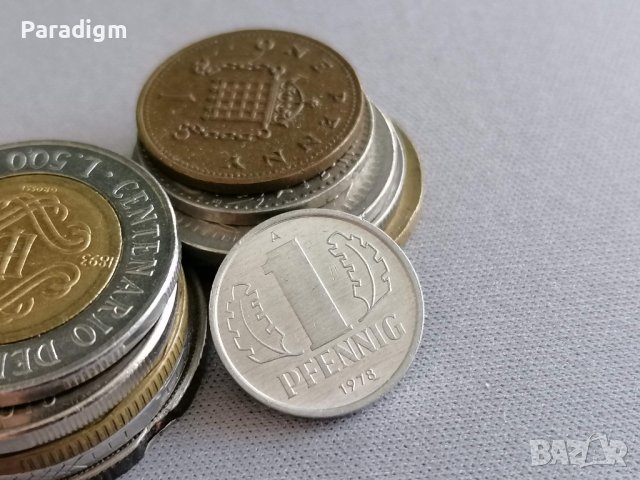 Монета - Германия - 1 пфениг | 1978г.; серия А