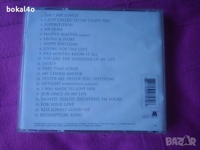 Stevie Wonder, снимка 3 - CD дискове - 43951176