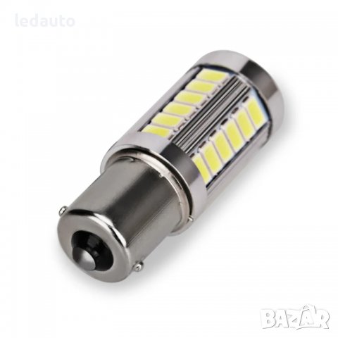 ЛЕД/LED диодни крушки за стопове. P21W/R5W , снимка 4 - Аксесоари и консумативи - 20740397