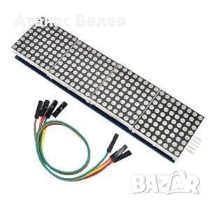 8x32 led matrix с драйвер MAX7219, снимка 1