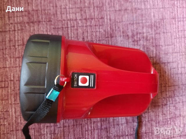 Прожектор Real Lightex - акумулаторен, снимка 6 - Къмпинг осветление - 34984766