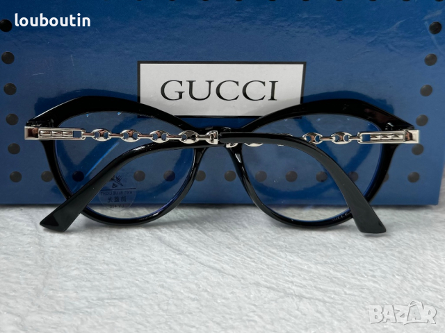 Gucci диоптрични рамки.прозрачни слънчеви,очила за компютър, снимка 11 - Слънчеви и диоптрични очила - 44884158