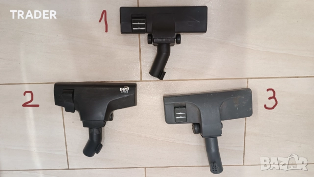 Четка за прахосмукачка комбинирана за килими и гладки повърхности