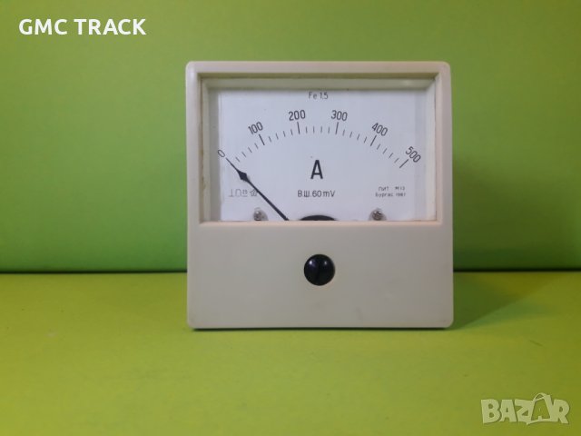 Ампермер 0-500A DC 60mV 4бр