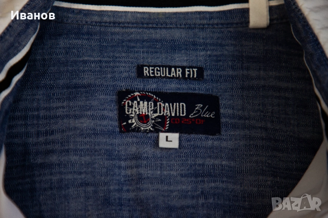 Риза Camp David - L, снимка 4 - Ризи - 52775744