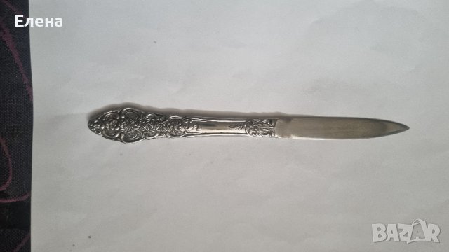 страхотен старинен нож, снимка 3 - Ножове - 43971304