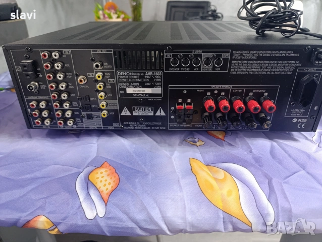 Receiver DENON AVR-1603, снимка 6 - Ресийвъри, усилватели, смесителни пултове - 53276150