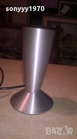 НАСТОЛЕН АЛУМИНИЕВ ПЛАФОН-17Х11Х7СМ-ВНОС ХОЛАНДИЯ, снимка 7 - Настолни лампи - 27801591