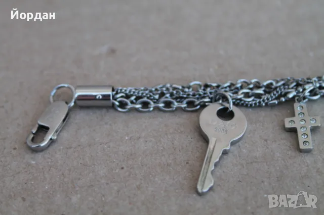 Стоманена гривна ''Dolche & Gabbana'', снимка 7 - Гривни - 50099361