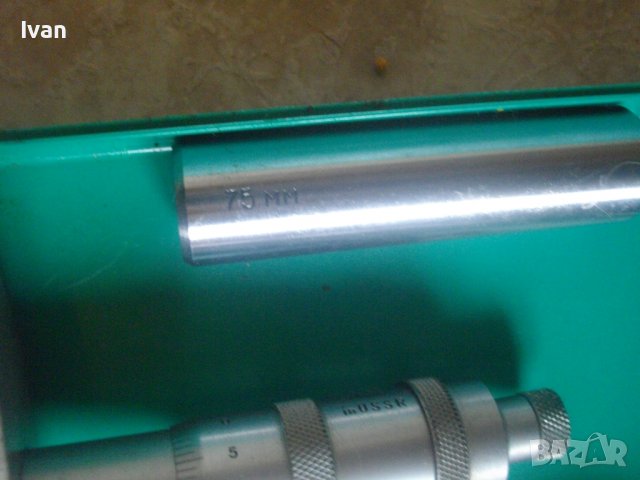 Сделано в СССР-Нов Дълбокомер Микрометричен/Микрометър ГМ-100, 0-100мм, снимка 6 - Други инструменти - 37056188