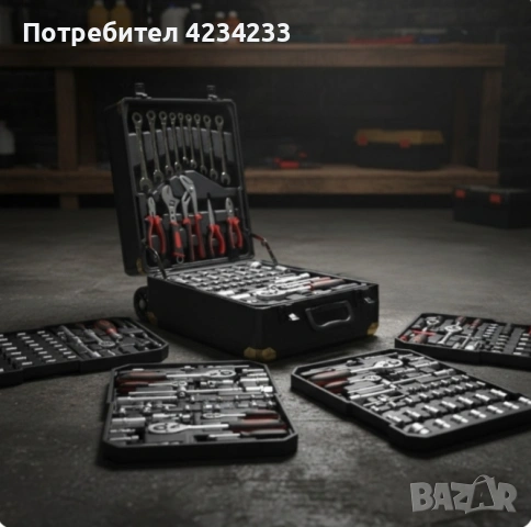 куфар с инструменти , снимка 2 - Куфари с инструменти - 53210002
