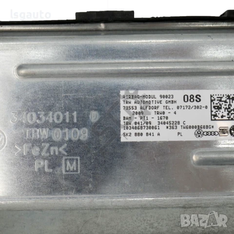 AIRBAG табло Volkswagen Golf VI 2008-2016 ID:148643, снимка 3 - Части - 51403984