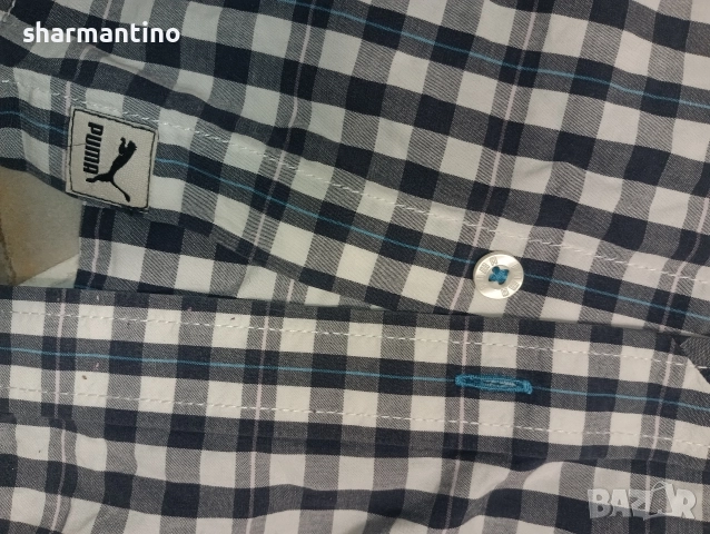 Puma риза с къс ръкав M - 12 лв, снимка 2 - Ризи - 52924215