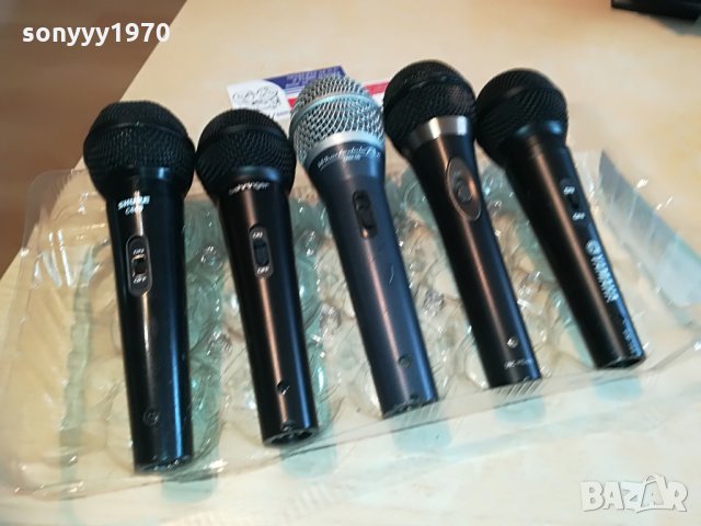 wharfedale philips behringer shure yamaha-profi mic, снимка 4 - Микрофони - 28621731