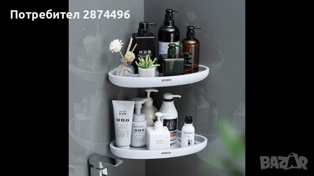 3685 Ъглова етажерка за баня, снимка 2 - Други стоки за дома - 36737194