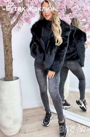 Страхотно късо палто , снимка 4 - Палта, манта - 52487442