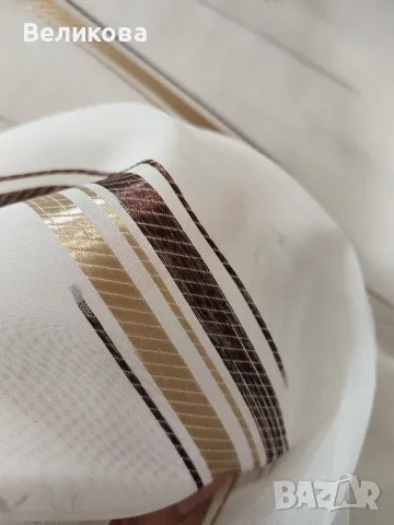 Красив модел за тънки пердета 