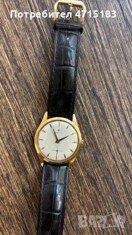 Златен 18К часовник Зенит Звезда , снимка 3 - Мъжки - 53265174