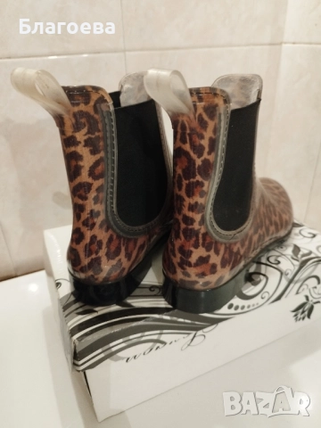 Дамски боти гумени , снимка 2 - Дамски боти - 52215410