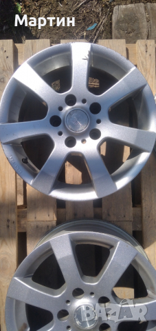 MAZDA Джанти Aluett Typ 7 - 5х114 - 6,5Jx15цола ET40, снимка 6 - Гуми и джанти - 36463817