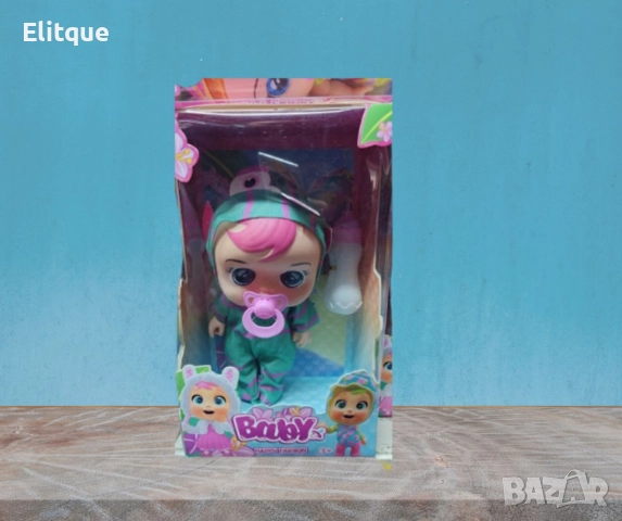 Сладко плачещо бебче, с аксесоари, снимка 5 - Кукли - 52779727