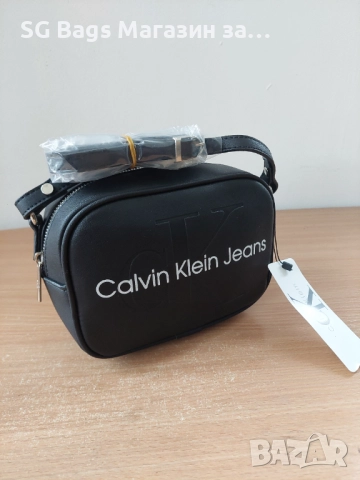 Calvin klein стилна дамска чанта код 01, снимка 5 - Чанти - 48479826