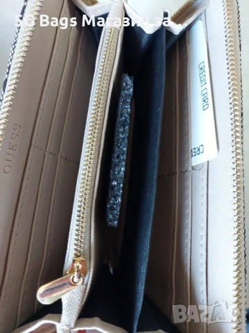 Guess дамско портмоне дамски портфейл код 243, снимка 11 - Портфейли, портмонета - 43976417