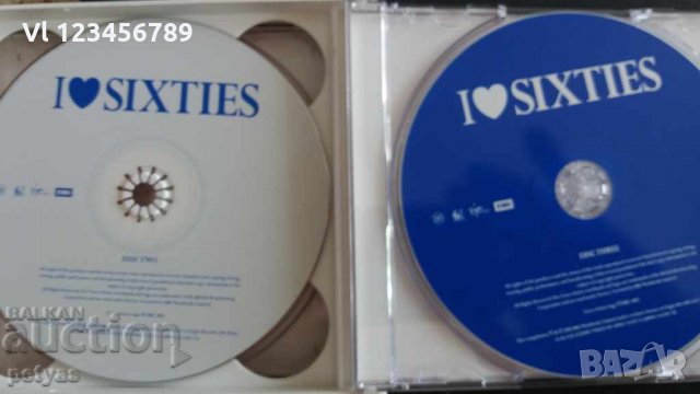 СД - I LOVE SIXTIES - 3 CD, снимка 7 - CD дискове - 27695217