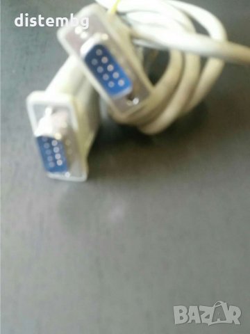 Kабел RS-232, DB9 мъжки/мъжки