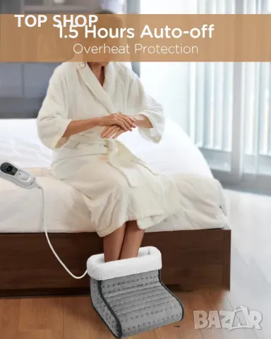 Електрически нагреватели за крака Alljoy, снимка 8 - Маши за коса - 48804996