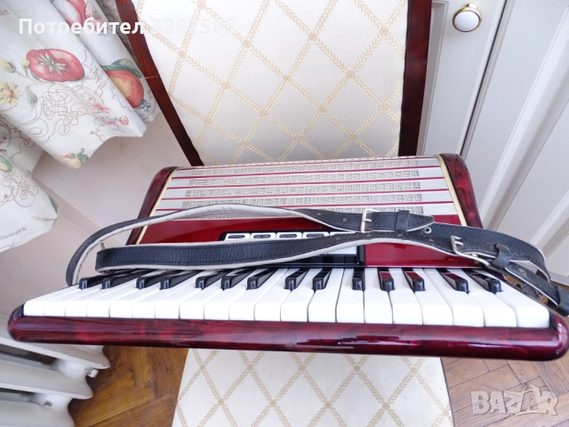 Aкордеон Weltmeister 48 баса в отлично състояние, снимка 9 - Акордеони - 52812242