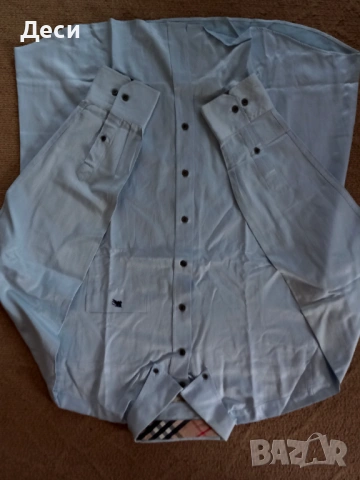 Мъжка риза Burberry, снимка 3 - Ризи - 53391962