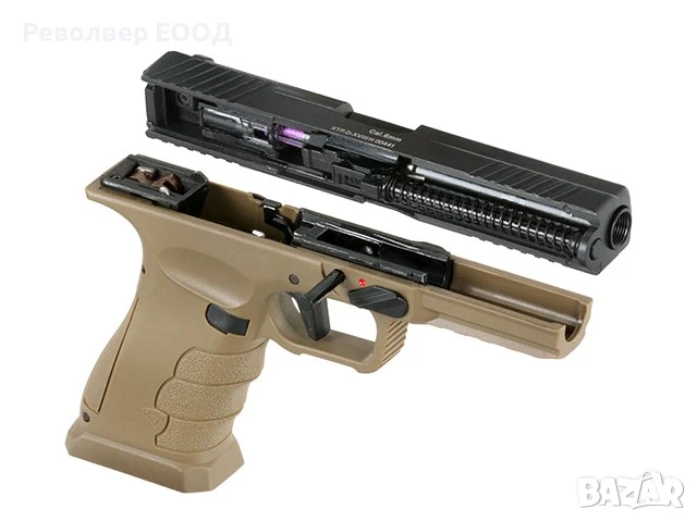 Еърсофт пистолет XTP Xtreme Training Pistol – Dark Earth, снимка 10 - Други спортове - 50876221