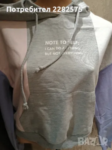 Спортна дамска блузка с дълъг ръкав Л /ХЛ размер , снимка 9 - Суичъри - 47581971