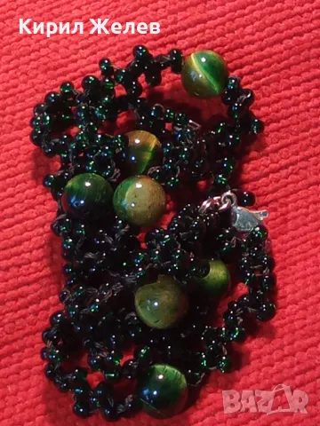 ШАРМАНТЕН МЪНИСТЕН РЕТРО СТИЛ ГЕРДАН РЪЧНА ИЗРАБОТКА КОЛИЕ 41423, снимка 7 - Колиета, медальони, синджири - 47198770