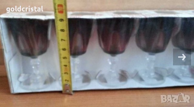 Френски кристални чаши за вино , снимка 12 - Антикварни и старинни предмети - 22117719