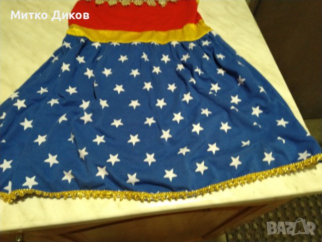 Детска рокля принцеса карнавална Вог фейшън 110см нова, снимка 3 - Детски рокли и поли - 44012786