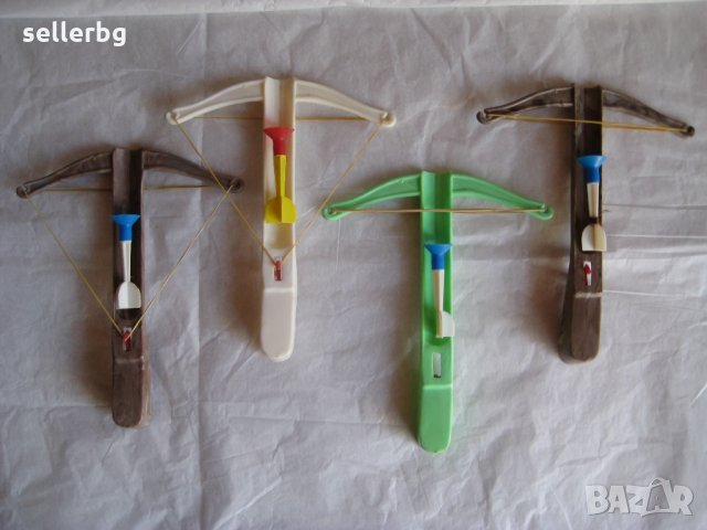 Детски пистолети, автомати и арбалети - с капси, стрелички и щракащи, снимка 4 - Други - 16643474