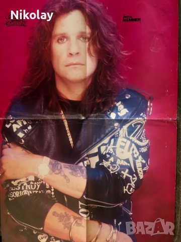 Рок и метъл плакати vintage 8 бр. 90те, снимка 5 - Колекции - 48432376