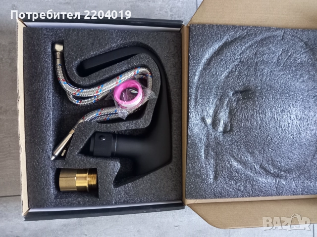 Батерия за мивка-черна. , снимка 5 - Смесители - 52909653