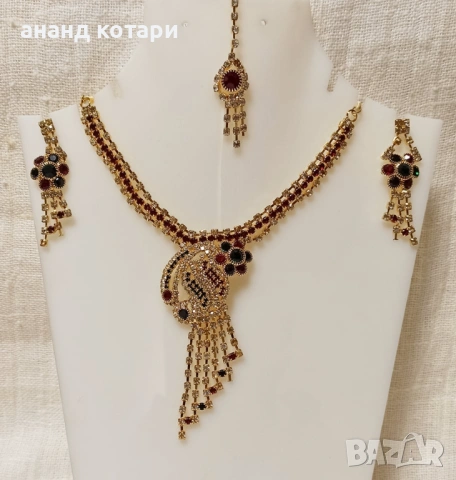 11 Комплект - обеци, колие - S11-24, снимка 9 - Бижутерийни комплекти - 39024517