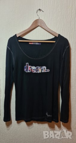 Блуза тениска Desigual, снимка 4 - Блузи с дълъг ръкав и пуловери - 40690295