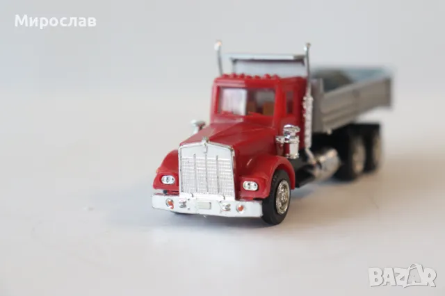 HERPA 1:87 H0 USA САМОСВАЛ ТИР КОЛИЧКА МОДЕЛ КАМИОН, снимка 3 - Колекции - 49918222