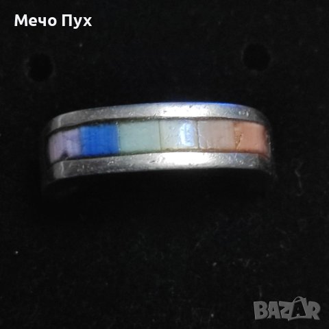 Сребърен пръстен (5), снимка 7 - Пръстени - 40523164