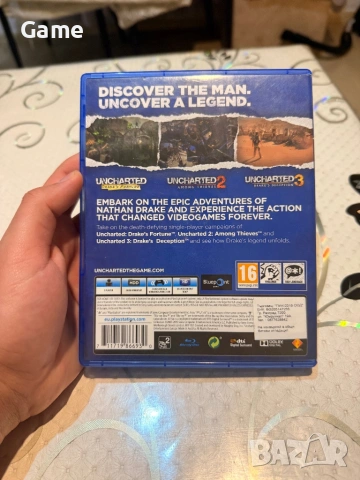 Продавам Uncharted the nathan drake collectlon, снимка 2 - Игри за PlayStation - 53250594