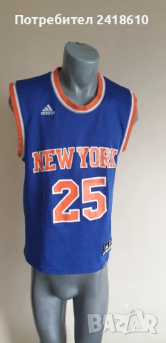 Adidas NBA Derrick ROSE New York # 25 I Mens Size S  ОРИГИНАЛ! МЪЖКИ  Баскетболен ПОТНИК!, снимка 3 - Спортни дрехи, екипи - 51483612