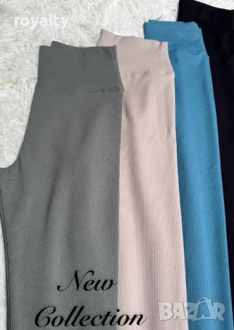 Дамски клинове рипс Различни цветове , снимка 2 - Клинове - 50413249